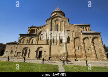 Géorgie : l'Eglise, Svetitskhoveli Mzcheta (UNESCO World Heritage) Banque D'Images