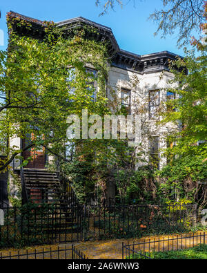 Immeuble résidentiel dans le quartier de Lincoln Park Banque D'Images