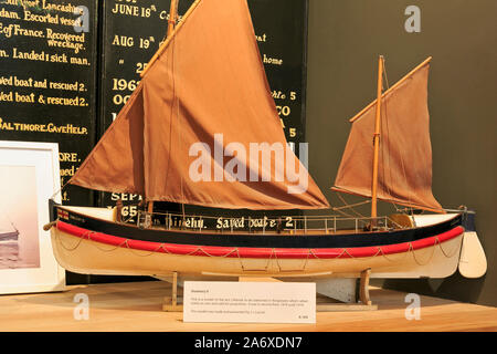 La pièce de sauvetage,National Maritime Museum, Dun Laoghaire, comté de Dublin, Irlande Banque D'Images