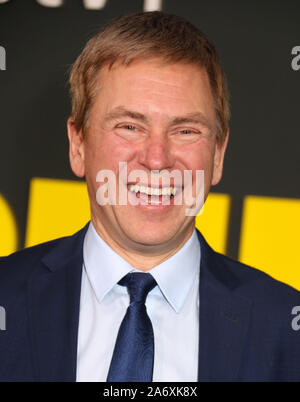 Octobre 28, 2019, New York, New York, USA : NY 1 news anchor PAT KIERNAN assiste à l'arrivée de l'Apple TV est "le Matin" qui a eu lieu au Lincoln Center. (Crédit Image : © ZUMA/Kaszerman Nancy fil) Banque D'Images