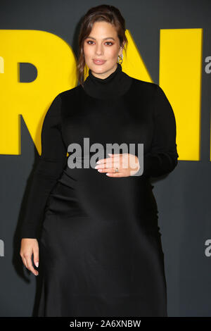 Octobre 28, 2019, New York, New York, USA : ASHLEY GRAHAM assiste à l'arrivée de l'Apple TV est "le Matin" qui a eu lieu au Lincoln Center. (Crédit Image : © ZUMA/Kaszerman Nancy fil) Banque D'Images