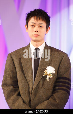 Tokyo, Japon. 28 Oct, 2019. Acteur japonais Masaki Suda assiste à la cérémonie de remise des prix de la Tokyo Drama Award 2019 à Tokyo, Japon, le 28 octobre 2019. Credit : AFLO Co.,Ltd/Alamy Live News Banque D'Images