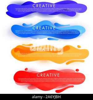 Texture dynamique discount vente conception modèle de page avec vague forme liquide. Peut être utilisé pour le papier peint, modèle, poster, toile, couverture de livre, Brochu Illustration de Vecteur