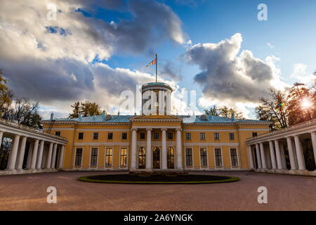 Arkhangelskoye est historique dans le district de Krasnogorsky, Moscou, Russie. Banque D'Images