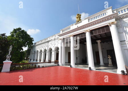 Bibliothèque nationale de l'Inde. La maison Belvedere. Kolkata, Bengale occidental. L'Inde. Banque D'Images