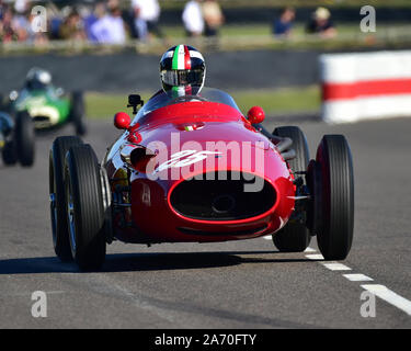 Marino Franchitti, Maserati 250F, Richmond et Gordon trophées, 2½ litre voitures de Grand Prix, de 1954 à 1960, Goodwood Revival 2019, septembre 2019, automob Banque D'Images