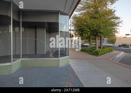 Abandonné Store Front de Hobbs, Nouveau Mexique Banque D'Images