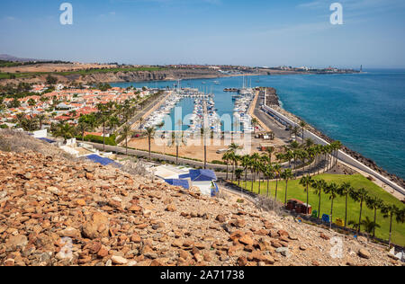 Pasito Blanco Maspalomas Gran Canaria Espagne Banque D'Images