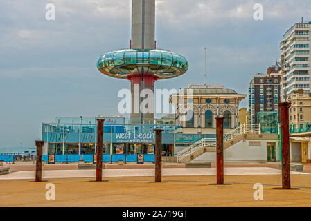 La British Airways j360 Tour d'observation, Brighton, East Sussex, Grande Bretagne, Angleterre, RU, Fr. Banque D'Images