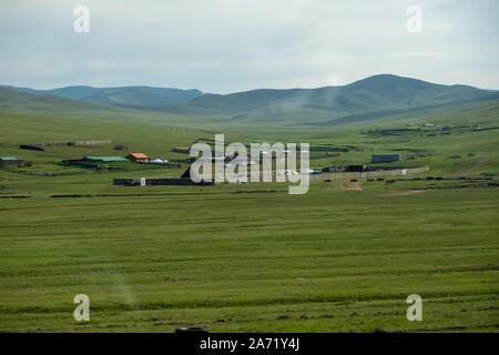 Mongolian-Manchurian incroyable Grassland Banque D'Images