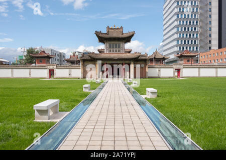 Musée Chojin Lama dans Ulaanbaatar Banque D'Images