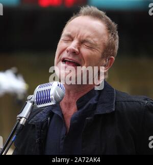 Sting, 2010, photo de John Barrett/PHOTOlink / MediaPunch Banque D'Images