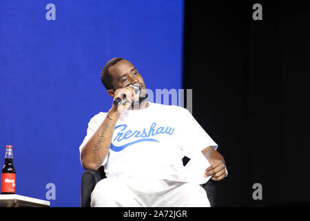 Sean Combs alias Diddy à la révolte Summit x AT&T LA le 25 octobre 2019 à boîte magique à Los Angeles, Californie. Banque D'Images