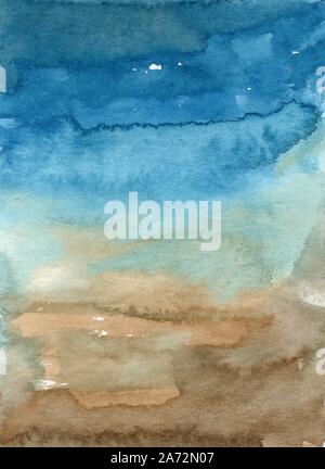 Aquarelle texture background Banque D'Images