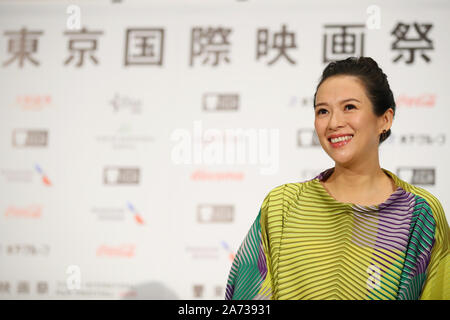 29 octobre, 2019. 29 Oct, 2019. Zhang Ziyi, 29 octobre 2019 - Le 32e Festival International du Film de Tokyo, Jury conférence de presse à Tokyo, Japon le 29 octobre 2019. Credit : 2019/AFLO TIFF/Alamy Live News Banque D'Images