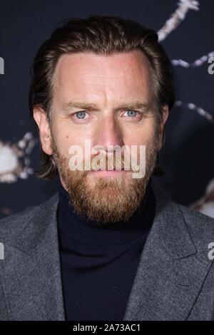 Westwood, United States. 29 Oct, 2019. WESTWOOD, LOS ANGELES, CALIFORNIE, USA - Le 29 octobre : l'acteur Ewan McGregor arrive à la Los Angeles Premiere de Warner Bros Pictures, « docteur dormir' qui s'est tenue au Westwood Regency Theatre le 29 octobre 2019 à Westwood, Los Angeles, Californie, États-Unis. (Photo de David Acosta/Image Crédit : Agence de Presse) L'agence de presse Image/Alamy Live News Banque D'Images