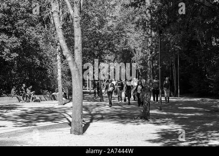 Cette image est attribuée à un aspect interne de Camp de concentration de Dachau, il est l'un des nombreux photographes en ce qui concerne la bibliothèque de Dachau. Banque D'Images