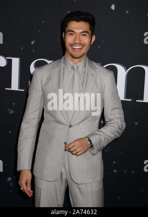 Octobre 29, 2019, New York, New York, USA : l'Acteur HENRY GOLDING assiste à l'arrivée pour la première de New York 'Last Christmas' qui s'est tenue à AMC Lincoln Square 13. (Crédit Image : © ZUMA/Kaszerman Nancy fil) Banque D'Images