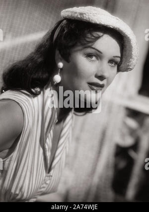 Yvonne de Carlo, amerikanische Schauspielerin, Deutschland späte 1950er Jahre. L'actrice américaine Yvonne de Carlo, en Allemagne fin des années 50. Banque D'Images