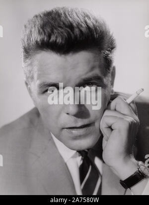 Heinz Drache, acteurs et actrices deutscher und Synchronsprecher, Deutschland um 1962. L'acteur et comédien de doublage allemand Heinz Drache, Allemagne ca. 1962. Banque D'Images