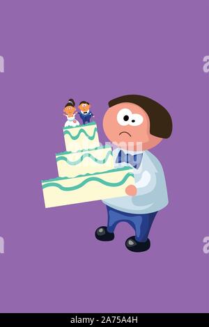 Photo de mariage Illustration de Vecteur