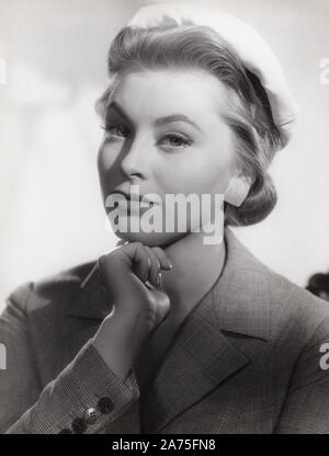 Marianne Hold, deutsche Schauspielerin 1950er Jahre, Deutschland. L'actrice allemande Marianne Hold, l'Allemagne des années 1950. Banque D'Images