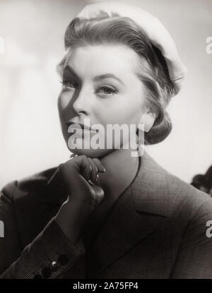 Marianne Hold, deutsche Schauspielerin 1950er Jahre, Deutschland. L'actrice allemande Marianne Hold, l'Allemagne des années 1950. Banque D'Images