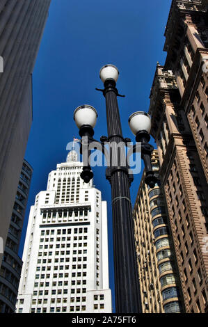 Banespa, São Paulo, Brésil Banque D'Images