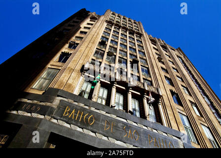 Bâtiment, architecture ancienne, São Paulo, Brésil Banque D'Images