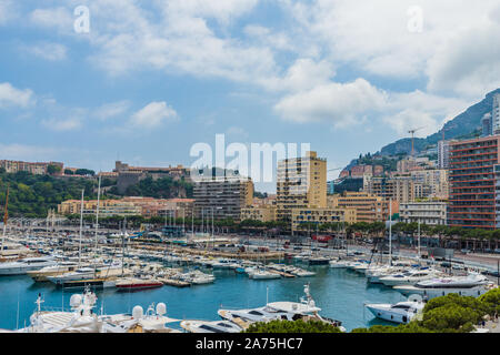 Vue à Monte Carlo à Monaco Banque D'Images