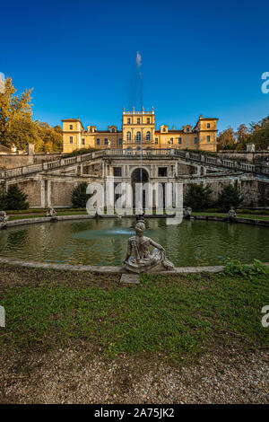 Italie Piémont Turin - Villa della Regina - Grand Rondeau Banque D'Images