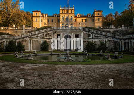 Italie Piémont Turin - Villa della Regina - Grand Rondeau Banque D'Images