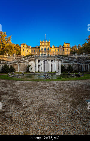 Italie Piémont Turin - Villa della Regina - Grand Rondeau Banque D'Images