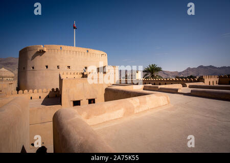 Fort Nizwa, Oman Banque D'Images