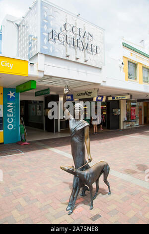 NAPIER ,LA VILLE Art déco, NOUVELLE-ZÉLANDE Banque D'Images