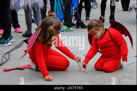 Dimanche de Pâques Carnival, Carcabuey, Sierra Subbética, province de Cordoue, Andalousie, Espagne Banque D'Images