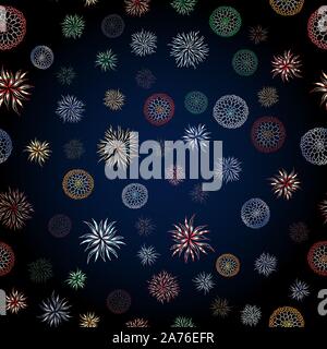 Aperçu de motif sans microbes. Ligne simple coloré des éléments à partir d'un concept médical. Course vecteur modifiable microbe. L'icône de virus. Mal dessiné à la main Illustration de Vecteur