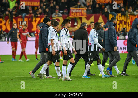 Friuli-Dacia Arena Stadium de Ud, Italie. 30Th Oct, 2019. L'illusion de l'Udinese Calcio comme calcioduring Udinese vs Roma, Serie A soccer italien dans Friuli-Dacia Championnat Hommes Arena Stadium à Udine, Italie, 30 octobre 2019 - LPS/Alessio Marini Crédit : Alessio Marini/LPS/ZUMA/Alamy Fil Live News Banque D'Images