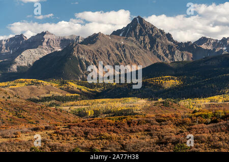 Automne tremble près de Crested Butte, Colorado Banque D'Images