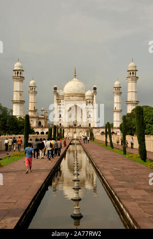 Aurangabad, Maharashtra, Inde, Asie du Sud-Est - Bibi Ka Maqbara est un tombeau situé dans la région de Aurangabad, Banque D'Images