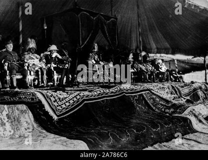 Couronnement de la negus Hailé Sélassié, Addis Ababa, Ethiopie 1930 Banque D'Images