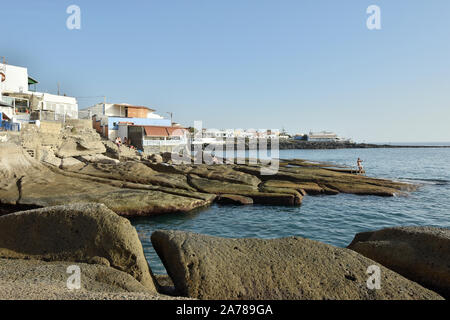 Tenerife, La Caleta, Espagne Banque D'Images