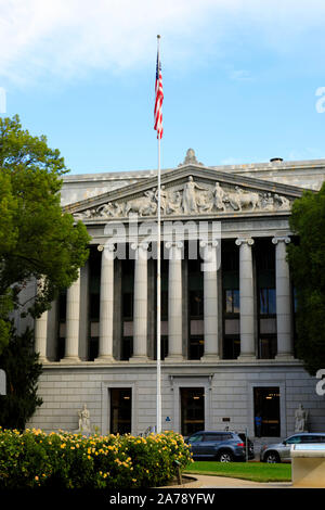 Les trésoriers California State Office Building, 915 Capitol Mall, Sacramento, capitale de l'État de Californie, États-Unis d'Amérique. Banque D'Images