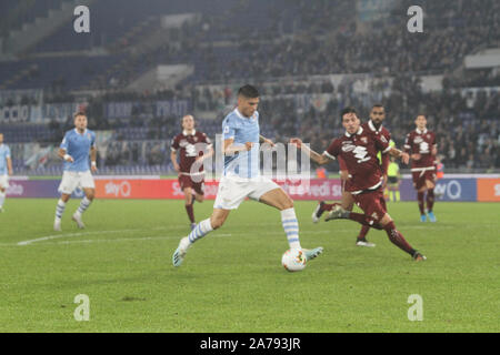 L'Italie, l'Italie. 30Th Oct, 2019. Pour le 10ème match de Serie A italienne, la Lazio a battu 4-0 à Turin avec 2 but d'immobile, 1 et 1 de Acerbi propre objectif de Belotti, Stadio Olimpico (photo de Paolo Pizzi/Pacific Press) Credit : Pacific Press Agency/Alamy Live News Banque D'Images