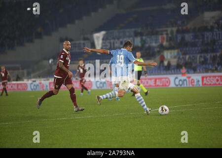 L'Italie, l'Italie. 30Th Oct, 2019. Pour le 10ème match de Serie A italienne, la Lazio a battu 4-0 à Turin avec 2 but d'immobile, 1 et 1 de Acerbi propre objectif de Belotti, Stadio Olimpico (photo de Paolo Pizzi/Pacific Press) Credit : Pacific Press Agency/Alamy Live News Banque D'Images