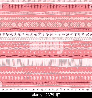 Le plaisir et la main résumé fond de noël, modèle sans couture, super pour les textiles, bannières, rétractable - vector design Illustration de Vecteur
