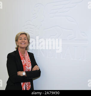 Milan, Italie. 31 octobre, 2019. Milan, Torre Generali Présentation de la vingtième édition de la Generali Milano Marathon dans la photo : Isabelle Conner Group Chief Marketing Officer de crédit générale : agence photo indépendante/Alamy Live News Banque D'Images