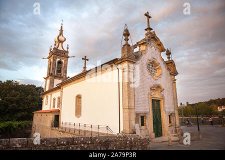 Igreja de Santo António da Torre Velha (Eglise de Saint Antoine de la Vieille Tour), Ponte de Lima, Portugal Banque D'Images