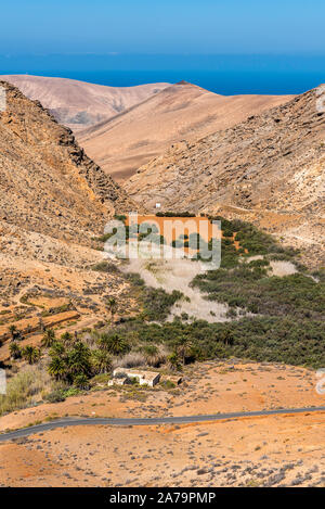 Le parc rural de Betancuria Dans l'île espagnole de Fuerteventura, dans les îles Canaries Banque D'Images