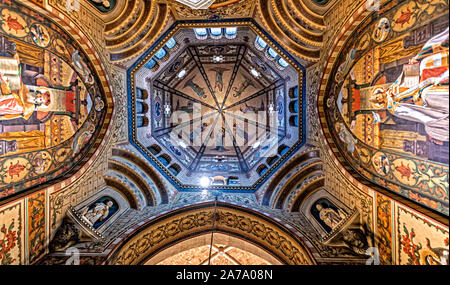 Italia Marche Osimo Cattedrale San Leopardo Cappella SS Sacramento | Italie Marches Cathédrale San Leopardo Osimo Banque D'Images